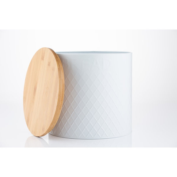 Typhoon Embossed Metal Bread Bin & Reviews Wayfair.co.uk